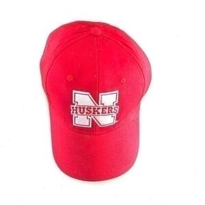 NWOT Nebraska Corn Huskers Men's Hat Adjustable
